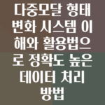 다중모달 형태변화 시스템