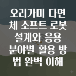 오리가미 다면체 소프트 로봇